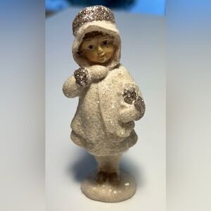 Charming Glittery Figurine